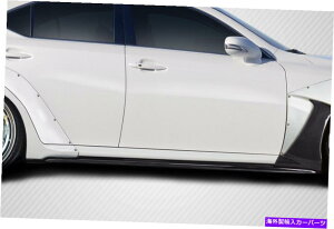CO GAp[c 06-10̃NTX̓V[YIS250 IS250 IS350J[{t@Co[MSRTChXJ[g2PC 115282 FOR 06-10 Lexus IS Series IS250 IS350 Carbon Fiber MSR Side Skirts 2PC 115282