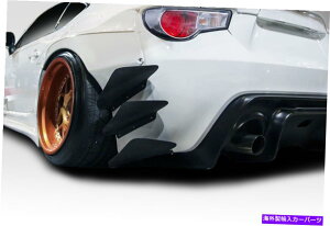 CO GAp[c 13-20 FR-Sg^86 BRZ GT500 V3Aop[Ji[h6PC 114986 FOR 13-20 FR-S Toyota 86 BRZ GT500 V3 Rear Bumper Canards 6PC 114986