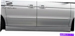 海外製 エアロパーツ 99-04ホンダオデッセイR34サイドスカートロッカーパネル2PC 102113 FOR 99-04 Honda Odyssey R34 Side Skirts Rocker Panels 2pc 102113