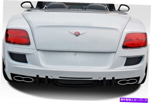 CO GAp[c 11-16̃xg[R`l^GTGXo[W1Aop[113956 FOR 11-16 Bentley Continental GT Eros Version 1 Rear Bumper 113956