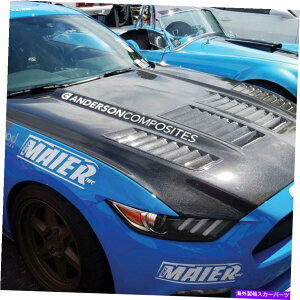 CO GAp[c 15-17 Ford Mustang Type-TW AC-HD15FDMU-TW-DS̃J[{t@Co[t[h Carbon Fiber Hood FOR 15-17 FORD MUSTANG TYPE-TW AC-HD15FDMU-TW-DS