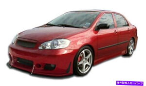 �C�O�� �G�A���p�[�c 03-08�̃g���^�J���[��B-2�{�f�B�L�b�g4PC 111049 FOR 03-08 Toyota Corolla B-2 Body Kit 4pc 111049�y���s�A���i�z