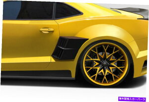 CO GAp[c 10-13V{[J}CCGCh{fBAtF_[xg2PC 113061 FOR 10-13 Chevrolet Camaro CCG Wide Body Rear Fender Vents 2PC 113061