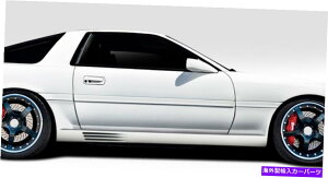 CO GAp[c 86-92g^X[vXybNRTChXJ[gbJ[pl2PC 109660 FOR 86-92 Toyota Supra Spec R Side Skirt Rocker Panels 2pc 109660