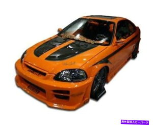 CO GAp[c 99-00z_VrbN2DR R34{fBLbg4PC 110468 FOR 99-00 Honda Civic 2DR R34 Body Kit 4pc 110468