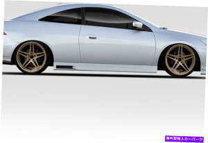海外製 エアロパーツ 03-07ホンダアコード2DR C-2サイドスカート2 PC 114658 FOR 03-07 Honda Accord 2DR C-2 Side Skirts 2 PC 114658