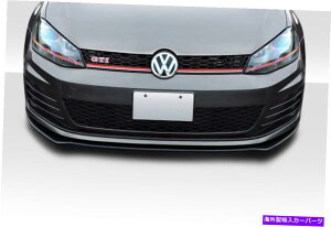 CO GAp[c 15-17̃tHNX[QStGTI}bNXtgbv115909 FOR 15-17 Volkswagen Golf GTI Max Front Lip 115909