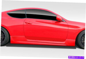 CO GAp[c 10-16̃q_CWFlVX2DR AM-S GTTChXJ[gbJ[pl2 PC 109595 FOR 10-16 Hyundai Genesis 2DR AM-S GT Side Skirt Rocker Panels 2 pc 109595