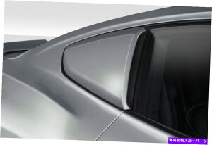 CO GAp[c 05-14tH[h}X^ON[yMPXAEBhEXN[v2 PC 115828 FOR 05-14 Ford Mustang Coupe MPX Rear Window Scoops 2 PC 115828