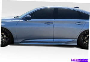 CO GAp[c 18-21z_AR[hJXybNTChXJ[g2 PC 116743 FOR 18-21 Honda Accord J Spec Side Skirts 2 PC 116743