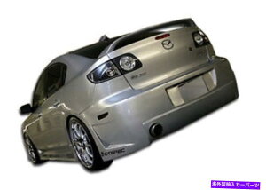CO GAp[c 04-09}c_3 4DR B-2Aop[100563 FOR 04-09 Mazda 3 4DR B-2 Rear Bumper 100563