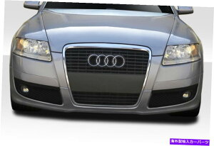 海外製 エアロパーツ 08-12のアウディA6 C6 CRCフロントリップ114715 FOR 08-12 Audi A6 C6 CRC Front Lip 114715