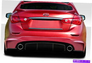 CO GAp[c 14-18̃CtBjeBQ50CpXAbvX|C[113538 FOR 14-18 Infiniti Q50 Impulse Rear Lip Spoiler 113538