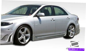 CO GAp[c 03-08}c_6@TChXJ[gbJ[pl2pc 103306 FOR 03-08 Mazda 6 Bomber Side Skirts Rocker Panels 2pc 103306