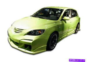 CO GAp[c 04-08}c_3HBC{fBLbg4PC 110607 FOR 04-08 Mazda 3 HB Raven Body Kit 4pc 110607