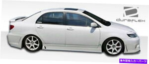 CO GAp[c 03-08̃g^J[B-2TChXJ[gbJ[pl2PC 100534 FOR 03-08 Toyota Corolla B-2 Side Skirts Rocker Panels 2pc 100534