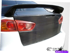 �C�O�� �G�A���p�[�c 08-15��Mitsubishi Lancer/Lancer Evolution 10�J�[�{���t�@�C�o�[OE�g�����N103878 FOR 08-15 Mitsubishi Lancer/Lancer Evolution 10 Carbon Fiber OE Trunk 103878�y���s�A���i�z