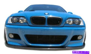 CO GAp[c 01-06 BMW M3 E46 2DRJ[{t@Co[HM-Stgbv104125 FOR 01-06 BMW M3 E46 2Dr Carbon Fiber HM-S Front Lip 104125