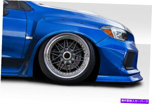 CO GAp[c 15-21̃XoWRX RBStgtF_[tA4 PC 116703 FOR 15-21 Subaru WRX RBS Front Fender Flares 4 PC 116703