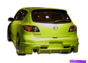 CO GAp[c 04-09}c_3 HBCAop[100567 FOR 04-09 Mazda 3 HB Raven Rear Bumper 100567