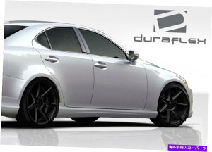 CO GAp[c 06-13̓V[YIS250 IS350 IS250C IS350C I-SpecTChXJ[g2PC 108673 FOR 06-13 IS Series IS250 IS350 IS250C IS350C I-Spec Side Skirts 2pc 108673