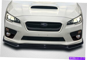CO GAp[c 15-17̃XoWRX STIJ[{t@Co[CX|C[̃tgbv116146 FOR 15-17 Subaru WRX STI Carbon Fiber C Speed Front Lip Under Spoiler 116146