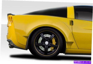 �C�O�� �G�A���p�[�c 05-13�V�{���[�R���x�b�gC6 D�X�|�[�c���A�t�F���_�[�t���A2PC 115496 FOR 05-13 Chevrolet Corvette C6 D Sport Rear Fender Flares 2PC 115496