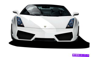 CO GAp[c 04-08̃{M[jKhAF-1Ch{fBtgop[iGFKj2PC 109602 FOR 04-08 Lamborghini Gallardo AF-1 Wide Body Front Bumper (GFK) 2pc 109602