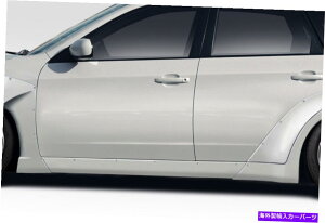 CO GAp[c 08-10̃XoCvbT08-11 WRX 4DR 5DR MSRTChXJ[g115591 FOR 08-10 Subaru Impreza 08-11 WRX 4DR 5DR MSR Side Skirts 115591