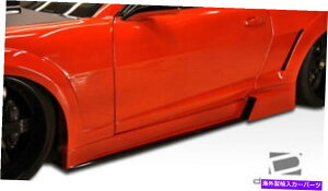�C�O�� �G�A���p�[�c 10-15�V�{���[�J�}���z�b�g�z�C�[�����C�h�{�f�B�T�C�h�X�J�[�g2pc 105815 FOR 10-15 Chevrolet Camaro Hot Wheels Wide Body Side Skirts 2pc 105815�y���s�A���i�z
