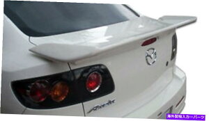 CO GAp[c 04-09}c_3 FOR 04-09 Mazda 3 4DR I-Spec Wing Trunk Lid Spoiler 104483