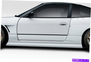 CO GAp[c 89-94 240SX S13 SuperCool V2TChXJ[gbJ[pl2PC 116220 FOR 89-94 240SX S13 Supercool V2 Side Skirts Rocker Panels 2PC 116220