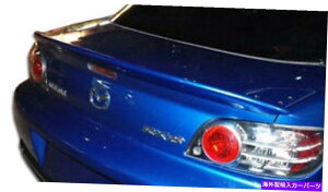 CO GAp[c 04-11 Mazda RX-8 I-Spec Wing Trunk Lidl^o104477 FOR 04-11 Mazda RX-8 I-Spec Wing Trunk Lid Spoiler 104477
