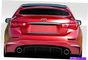 CO GAp[c 14-18̃CtBjeBQ50CpXAEBOX|C[113539 FOR 14-18 Infiniti Q50 Impulse Rear Wing Spoiler 113539