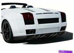 CO GAp[c 04-08̃{M[jKhAF-1Ch{fBAop[iGFKj109604 FOR 04-08 Lamborghini Gallardo AF-1 Wide Body Rear Bumper (GFK) 109604