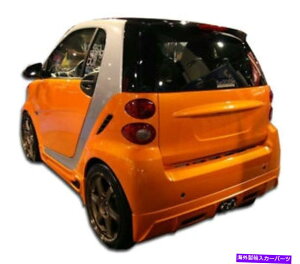 CO GAp[c 08-15 SMART FORTWO FXAbvGA_105669 FOR 08-15 Smart ForTwo FX Rear Lip Air Dam 105669