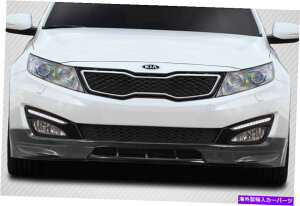 CO GAp[c 11-13Kia optimaJ[{t@Co[CPRtgbvl^o116098 FOR 11-13 Kia Optima Carbon Fiber CPR Front Lip Under Spoiler 116098