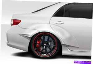 CO GAp[c 09-10̃g^J[CPRAtF_[tA6 PC 116846 FOR 09-10 Toyota Corolla CPR Rear Fender Flares 6 PC 116846