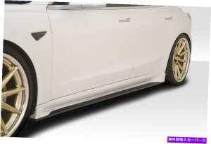 CO GAp[c 18-20eXf3 GTRZvgTChXJ[g2PC 115469 FOR 18-20 Tesla Model 3 GT Concept Side Skirt 2PC 115469