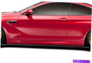 CO GAp[c 11-19 BMW 6V[YM6 F06 F12 F13 AF-1TChXJ[g2PC 115057 FOR 11-19 BMW 6 Series M6 F06 F12 F13 AF-1 Side Skirt 2PC 115057