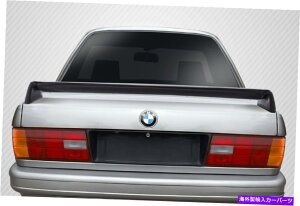CO GAp[c 84-91 BMW 3V[YE30J[{t@Co[G{G{gNX|C[2PC 115515 FOR 84-91 BMW 3 Series E30 Carbon Fiber Evo Look Trunk Spoiler 2PC 115515