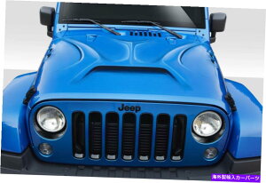 CO GAp[c 07-18̃W[vO[vf^[t[h114963 FOR 07-18 Jeep Wrangler Predator Hood 114963