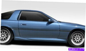 CO GAp[c 86-92g^X[vAB-FTChXJ[gbJ[pl2PC 109657 FOR 86-92 Toyota Supra AB-F Side Skirt Rocker Panels 2pc 109657