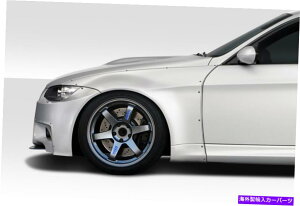 CO GAp[c 06-11 BMW 3V[YE90 4DR HX̃tgtF_[tA116623 FOR 06-11 BMW 3 Series E90 4DR HX Wide Body Front Fender Flares 116623