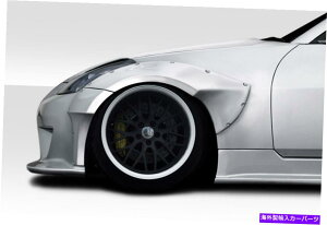 CO GAp[c 03-08Y350Z Z33 SDStgtF_[tA4 PC 116225 FOR 03-08 Nissan 350Z Z33 SDS Front Fender Flares 4 PC 116225