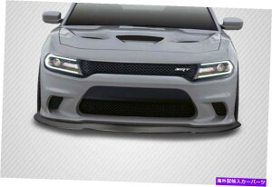 CO GAp[c 15-19̏[dSRT / HELLCATJ[{t@Co[hebN\jbNtgXvG^[114237 FOR 15-19 Charger SRT / Hellcat Carbon Fiber DriTech Sonic Front Spliiter 114237