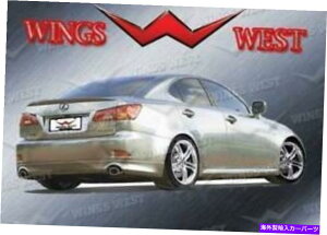 CO GAp[c 2006N2008ÑNTXVIPAbv250/350 4DR 890917ł VIP REAR LIP FOR 2006-2008 Lexus IS 250/350 4dr 890917