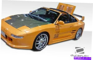 CO GAp[c 91-95̃g^MR2 TD3000Ch{fBTChXJ[gbJ[pl2PC 101052 FOR 91-95 Toyota MR2 TD3000 Wide Body Side Skirts Rocker Panels 2pc 101052