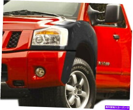 海外製 エアロパーツ 04-15の日産タイタン4 "オフロードバルジフロントフェンダー2PC 106473 FOR 04-15 Nissan Titan 4" Off Road Bulge Front Fenders 2pc 106473