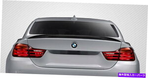 海外製 エアロパーツ 14-17 BMW 4シリーズF32カーボンファイバーMパフォーマンスルックトランクスポイラー113146 FOR 14-17 BMW 4 Series F32 carbon fiber M Performance Look Trunk Spoiler 113146
